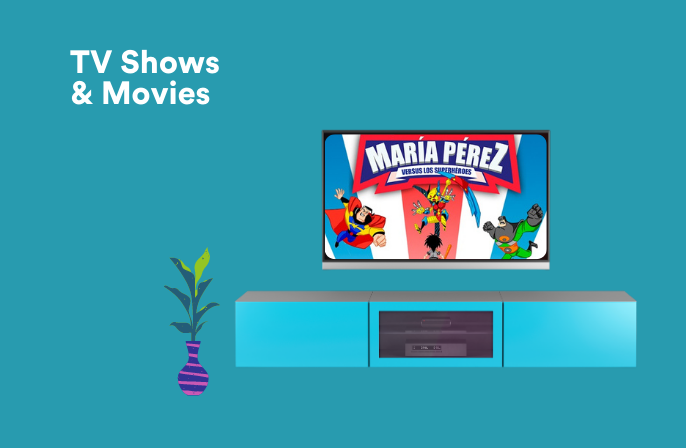 Learn Spanish Watching Maria Perez vs Los Superheroes