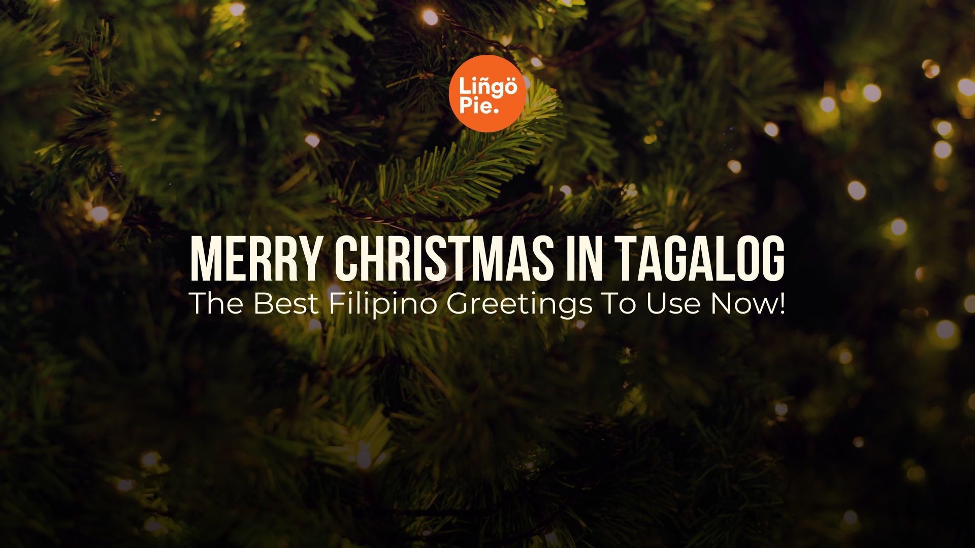 How To Say Merry Christmas In Tagalog