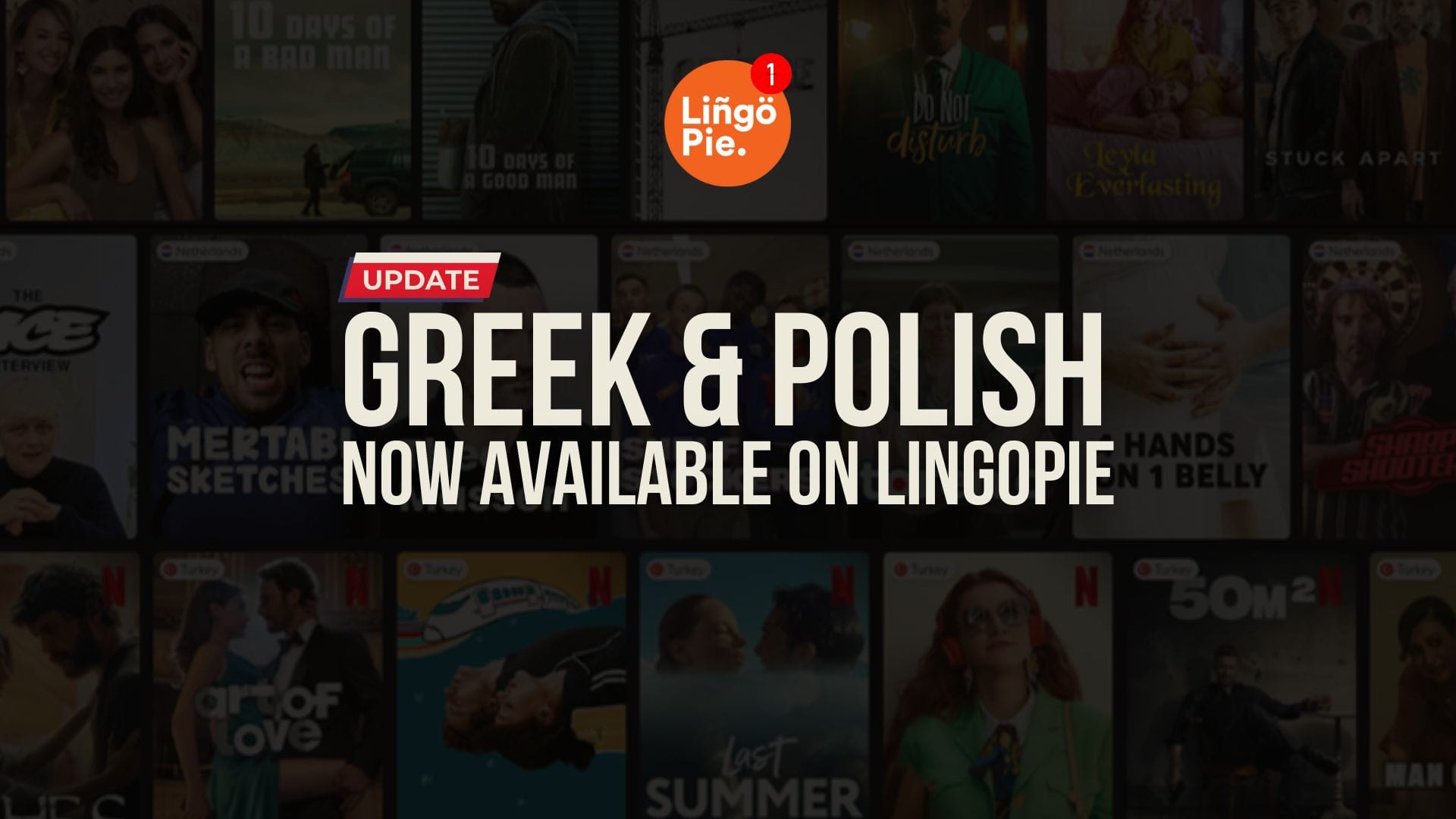 Lingopie Expands Language Learning Lineup with Greek and Polish