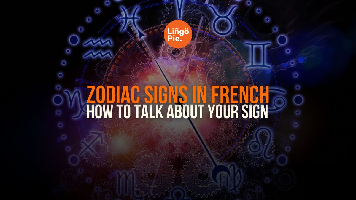 Zodiac Signs In French