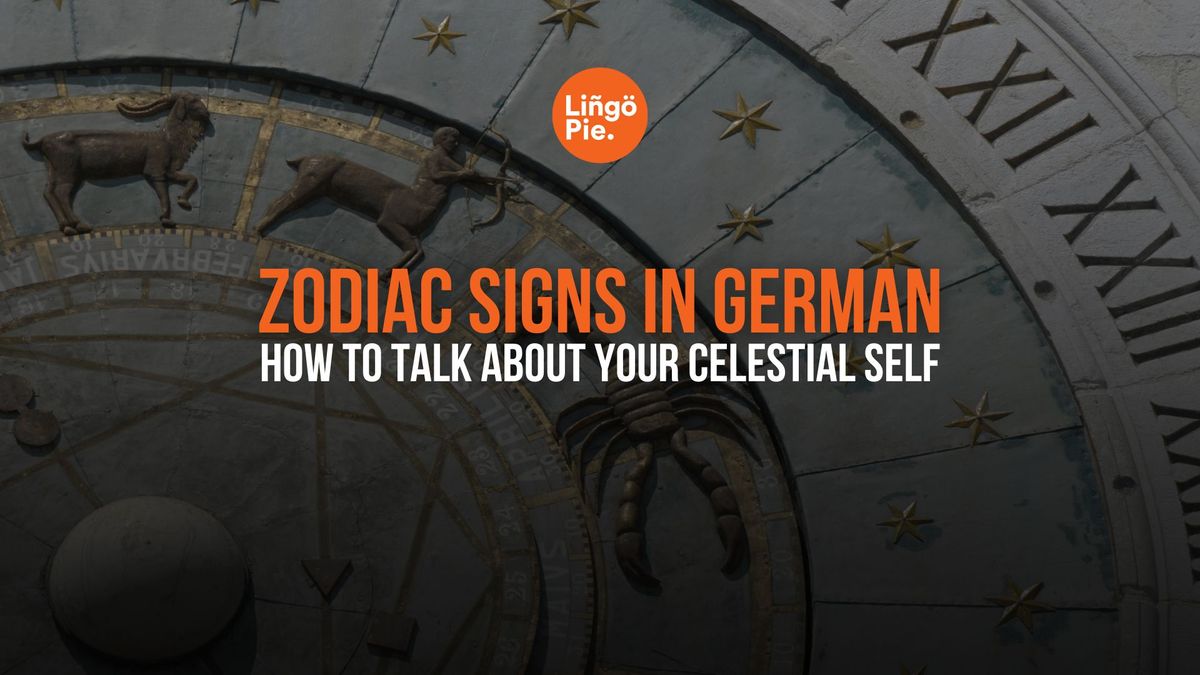 Zodiac Signs In German