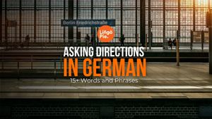 15+ Words and Phrases for Asking and Giving Directions in German